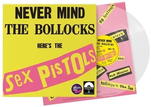 SEX PISTOLS LP Never Mind The Bollocks CRYSTAL CLEAR VINYL National Album Day 25 - Picture 1 of 11