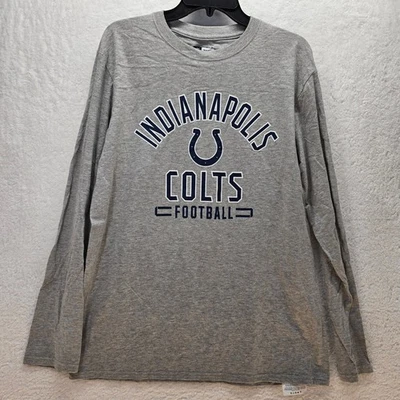 Indianapolis Colts Football Long Sleeve T Shirt NFL Team Apparel IN Fans College - Image 1 of 4