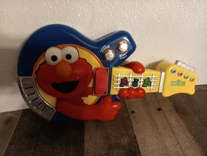Sesamstraße Jam mit Elmo Gitarre Musikinstrument 2002 Mattel Spielzeug funktioniert Vintage - Bild 1 von 5