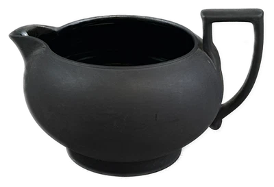 Wedgwood Basalto Negro Plano Negro Forma Crema 146 MCM Inglaterra Foto 1 de 4