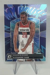Alexandre Sarr 2024/25 Donruss Optic My House! Rookie RC Prizm Wizards - Imagen 1 de 2
