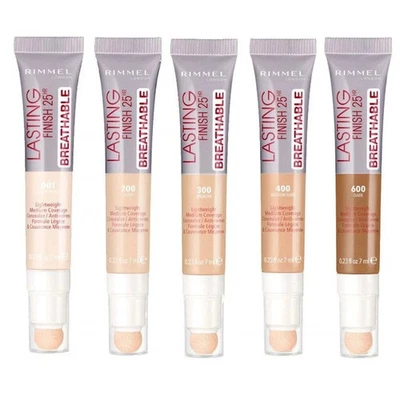 RIMMEL Lasting Finish Breathable Concealer 7ml - CHOOSE SHADE - NEW & SEALED - Image 1 of 2