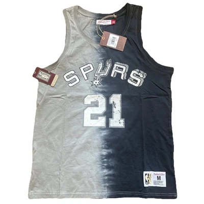 NEW Mitchell & Ness Tim Duncan San Antonio Spurs NBA Tank Jersey Men’s Medium - Image 1 of 4
