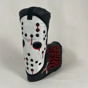 Scotty Cameron 2022 Hack Show Halloween Jason Hockey Maschera Lama Putter Cover - Foto 1 di 8
