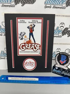 OLIVIA NEWTON JOHN GREASE SANDY SIGNED AUTOGRAPHED 4x6 PHOTO 8x10- BECKETT BAS - Picture 1 of 9