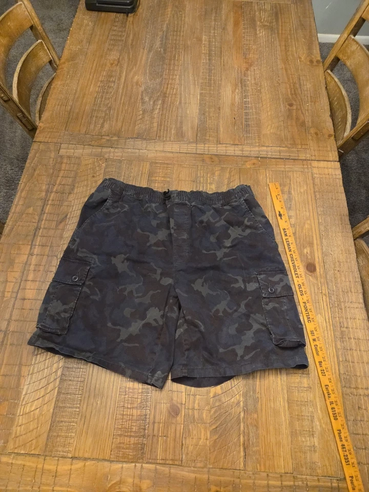 Pantalones cortos cargo Arizona camuflados con cordón Foto 1 de 4