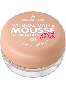 Essence Natural Matte Mousse Foundation 16g #01 Even Finish Lightweight - Picture 1 of 1