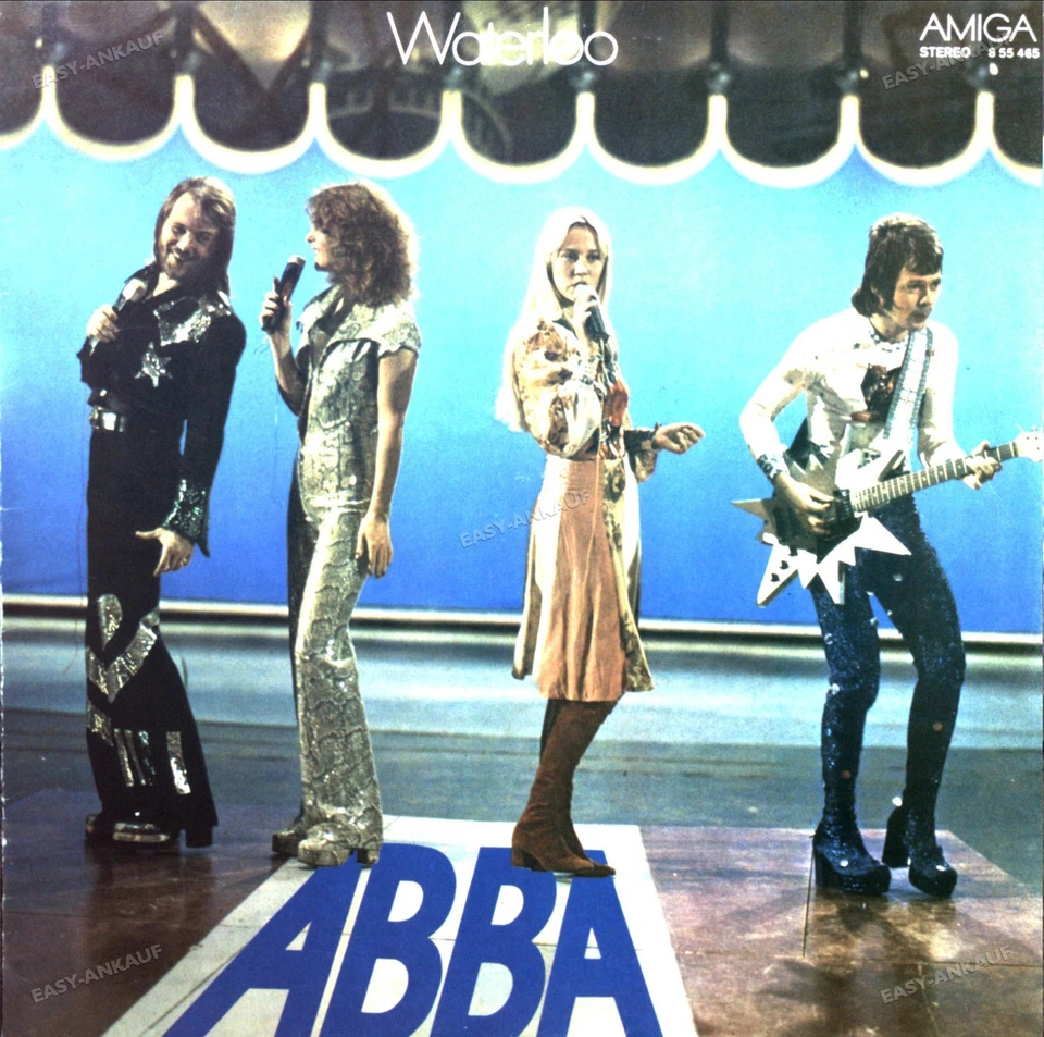 ABBA - Waterloo LP AMIGA (VG) . - Image 1 of 1