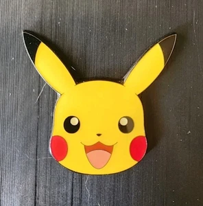 HTF New Pokemon Pikachu Adhesive Metal Trading Badge Collector Item Nintendo - Picture 1 of 5