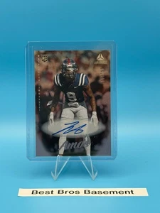 2025 Luminance Football Trey Amos Rookie Auto 577/700 HOT!!🔥🔥Commanders - Picture 1 of 2