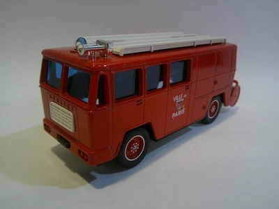 Solido 375 Toner Gam Berliet GAK 17 Fourgon Mixte Ville de Paris Fire Truck - Image 1 of 4