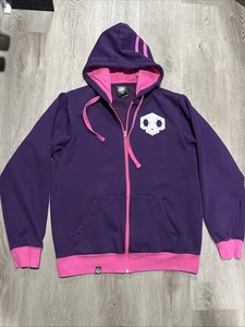 Jinx Overwatch - Ultimate Sombra Zip-Up Hoodie Large - Picture 1 of 11