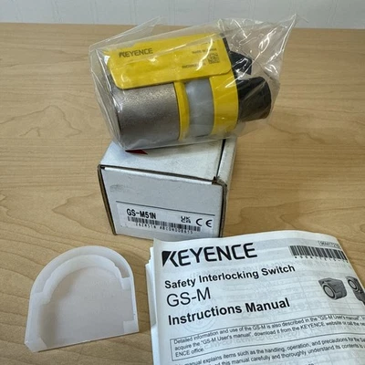 NEW! Keyence GS-M51N Magnetic Safety Interlock Switch GS-M - Image 1 of 4