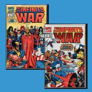 Marvel Comics The Infinity War Issues #1 & 2 - Picture 1 of 3