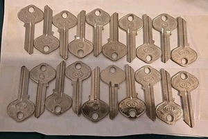 20 Dominion 73DG key blanks vintage un-cut key - Imagen 1 de 3
