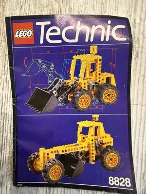 LEGO Technic 8828 Front End Loader 1992, Anleitung, OBA, Bagger, OVP Box - Bild 1 von 3