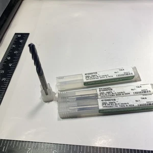 Widia Hanita 6mm Carbide 4fl Ball nose Endmills Tialn (3) Pcs #401006000T030 - Picture 1 of 5