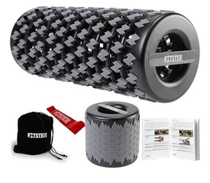 NEU grau verstellbar Massagerolle zusammenklappbar von 13” bis 5,5” von Fitster Neu - Bild 1 von 8
