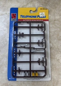 HO Scale Life-Like Trains Telephone Poles Model Train Brand New No.1113 - Picture 1 of 2