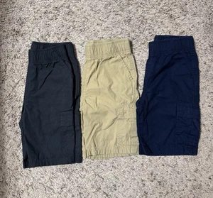 The Children’s Place Cargo Shorts Blue Black Khaki all size 6 - Picture 1 of 3