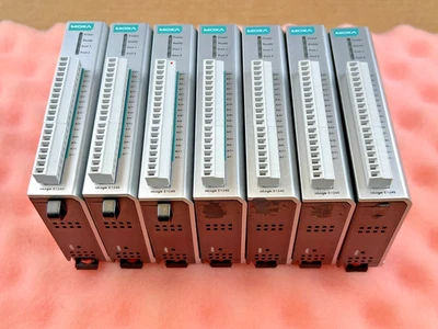 LOT 7x Moxa ioLogik E1240 Remote Ethernet I/O 2-Port Switch - Image 1 of 4