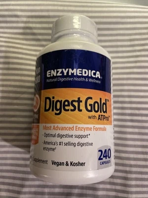 Suplemento de apoyo digestivo Enzymedica Digest Gold - 240 unidades Foto 1 de 2