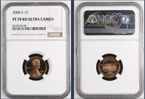 2000-S Lincoln Memorial Cent NGC PF70 RED ULTRA CAMEO - Bright RED Strong Strike - Picture 1 of 1