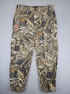Realtree Max-5 pantaloni da jogging cargo mimetici donna taglia large 32x29 caccia 4622-5-C5 - Foto 1 di 7