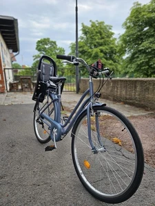 Elops Fahrrad mit Kindersitz Wie Neu! Citybike - Bild 1 von 5