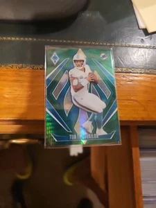 2024 Panini Phoenix - Tua Tagovailoa #140 Green Hyper /30 Miami Dolphins Alabama - Picture 1 of 5