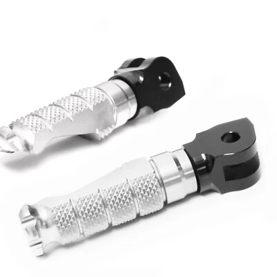 Clavijas delanteras plateadas R-FIGHT Racing para Triumph THRUXTON R 16 17 18 19 Foto 1 de 4