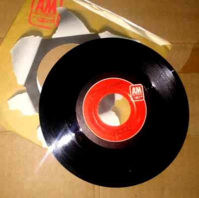 STYX Queen Of Spades/Too Much Time On My Hands A&M 45 RPM L@@K! - Image 1 of 2