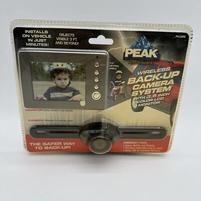 Peak Wireless Backup Camera System with 3.5 inch PKCORB - Image 1 of 2