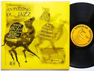 SONNY CRISS TOMMY TURK THE SIX An Evening Of Jazz LP NORGRAN MG N-1065 US 1956 - Picture 1 of 11