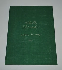 Allen Ginsberg White Shroud Francesco Clemente 1984 limited ed #489/1111 copy vg - Picture 1 of 11