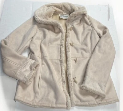 Chaqueta WEATHER TAMER Beige Forrada Suave Palanca Talla XL Se Ajusta Como L-Extra Grande Foto 1 de 4