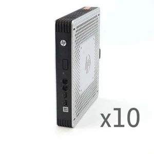 Lot of 10 - HP T610 Flexible Thin Client AMD G-T56N 2GB RAM 1GB Flash No OS PC - Picture 1 of 8