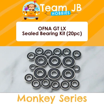 Комплект резиновых герметичных подшипников OFNA GT LX - 20 шт. - Изображение 1 из 2