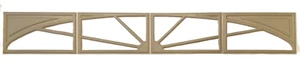 4 Amarr Sunray Replacement Inserts for Amarr Short Panel Garage Doors Sandtone - Picture 1 of 5