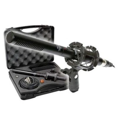 Vidpro 11" Shotgun Unidirectional Condenser Microphone 13Piece Kit 3.5mm 1/4 XLR - Image 1 of 4
