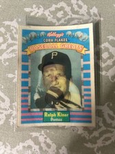 1991 Kelloggs Corn Flakes Ralph Kiner MLB Card #15 of 15 3-D Baseball Greats!