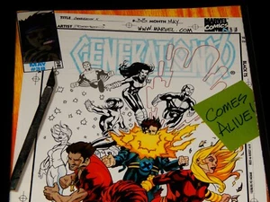 Vintage Comic Book, MARVEL COMICS, GENERATION X, # 38, 1998, "Mystery Train" - Picture 1 of 8
