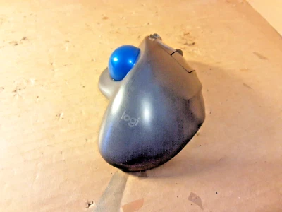 Logitech M570 Wireless Trackball Mouse, Ergonomic Design No USB Reciever - Image 1 of 4