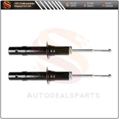 Front Gas Shocks Struts Assembly For 1996-1998 Plymouth Breeze Chrysler Sebring - Image 1 of 4