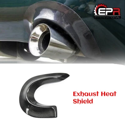 Carbon Fiber Rear Bumper Exhaust Heat Shield Cover For Mazda MX5 Miata NA - Image 1 of 4