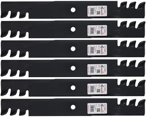 6 Rotary® Blades for Exmark® 633483 103-2530 103-0301 60" Deck - Picture 1 of 7
