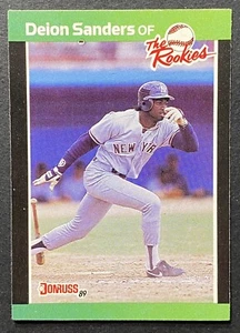 1989 Donruss The Rookies - #6 Deion Sanders (RC) - Picture 1 of 2