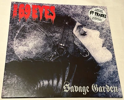 The 69 Eyes Savage Garden Limited Edition #272/500 LP Black Bondage Vinyl NM Foto 1 de 4