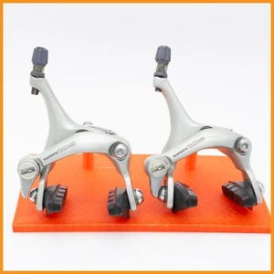 SHIMANO 105 BRAKE CALIPERS ROAD BIKE BICYCLE BR-1055 VINTAGE 90s DUAL PIVOT - Picture 1 of 7