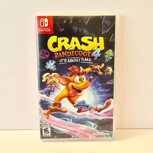 CIB Crash Bandicoot 4: It's About Time (Nintendo Switch, 2021) - Picture 1 of 9
